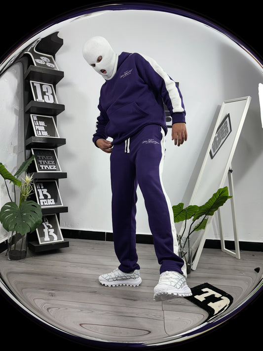 The CULT. Oversize hoodie & Heavyweight joggers - Purple